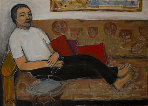 On sofa